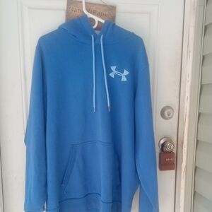 Men's 2XL Blue Storm Under Armor Hoodie